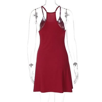 OEM European American Style Summer Polyester Short Skirt Set Women