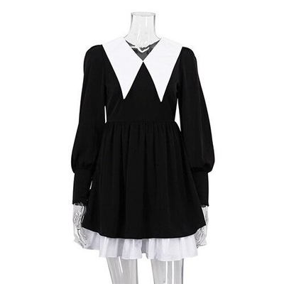 OEM Autumn Polyester And Winter Long Sleeve Puff Skirt