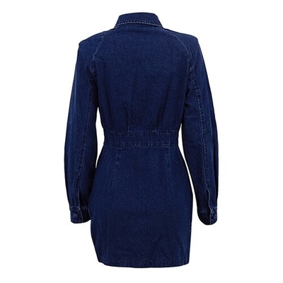 OEM European American Women'S Polyester Clothing Long Sleeved Pull Over Dress