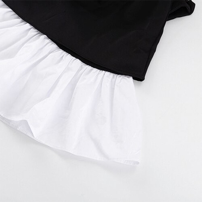 OEM Autumn Polyester And Winter Long Sleeve Puff Skirt